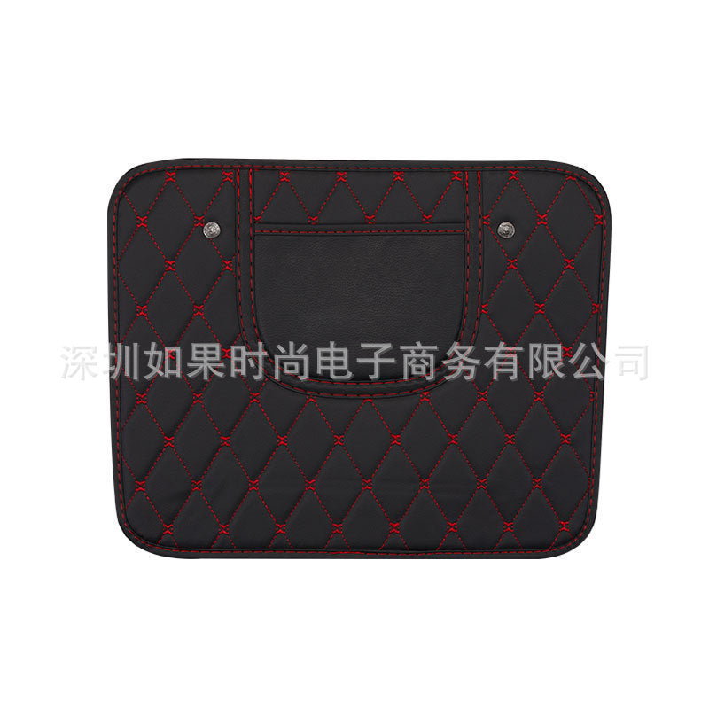 Car Seat Back Kick Mat for Kids - Creative Cartoon Design