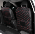 Car Seat Back Kick Mat for Kids - Creative Cartoon Design