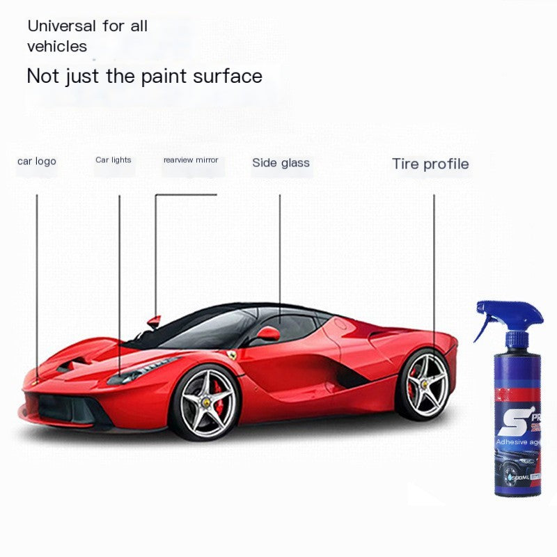 Quick Car Coating Wax and Glass Cleaning Agent