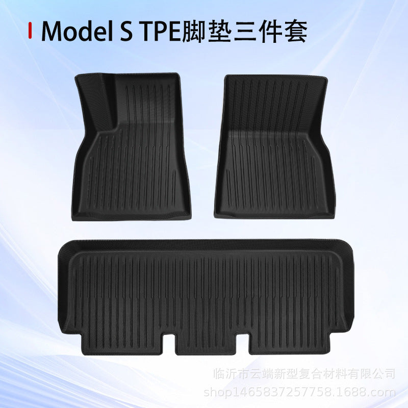 All-Weather TPE Floor Mats for Tesla Model 3/Y/S/X