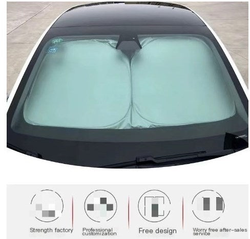 Car Sunshade - Full Light Blocking Essential Accessory