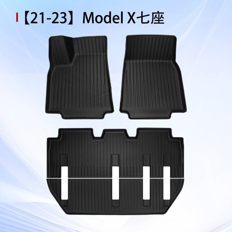 All-Weather TPE Floor Mats for Tesla Model 3/Y/S/X