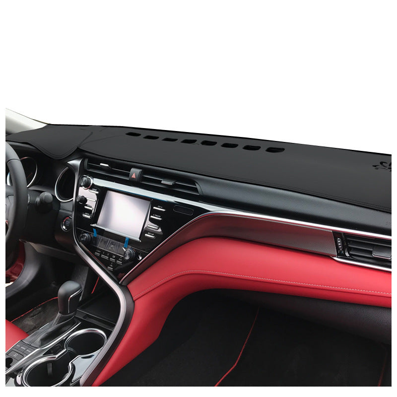 Leather Sunshade Mat for Long-term Car Dashboard Protection