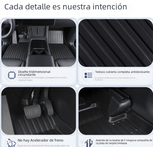 All-Weather TPE Floor Mats for Tesla Model 3/Y/S/X