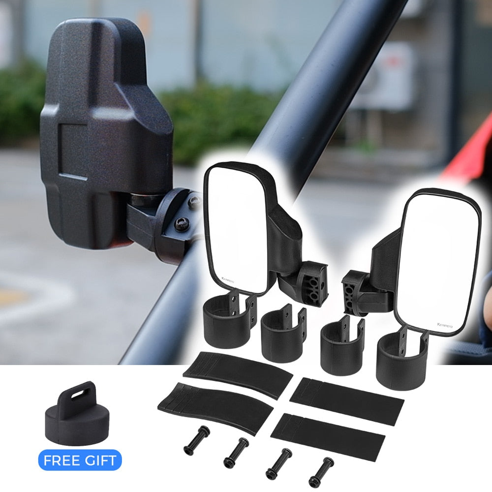 Polaris UTV Wide Rearview Mirror for Off-Road Vehicles