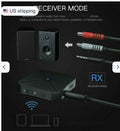 2-in-1 Bluetooth Transmitter & Receiver Adapter — Wireless Audio for TV, Car & Home Devices