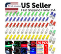 70PCS T5 T10 5050-SMD LED Speedometer Light Set