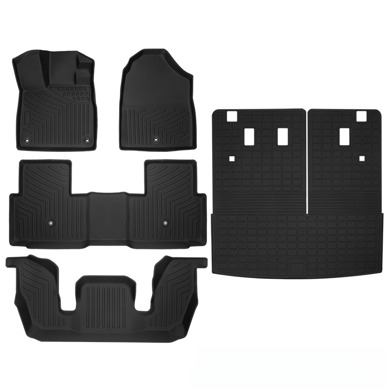 All-Weather TPE/XPE Floor Mats for Honda Pilot 23-24