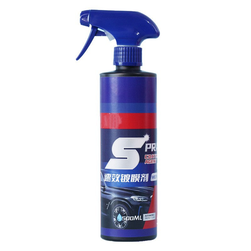 Quick Car Coating Wax and Glass Cleaning Agent