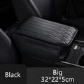 Universal Leather Memory Foam Car Armrest Cushion Support