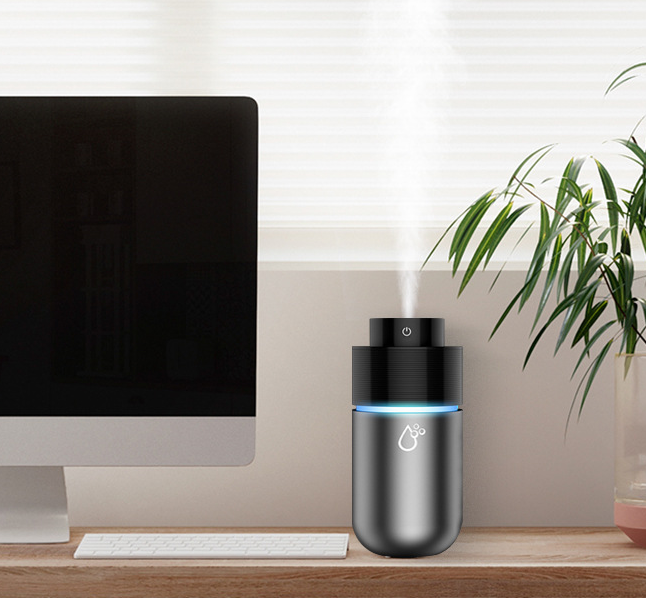 Car Humidifier with Spray Air and Aromatherapy Diffuser