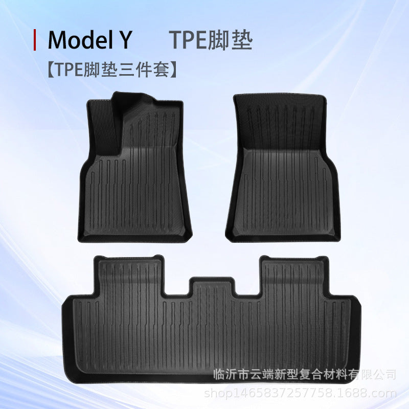 All-Weather TPE Floor Mats for Tesla Model 3/Y/S/X
