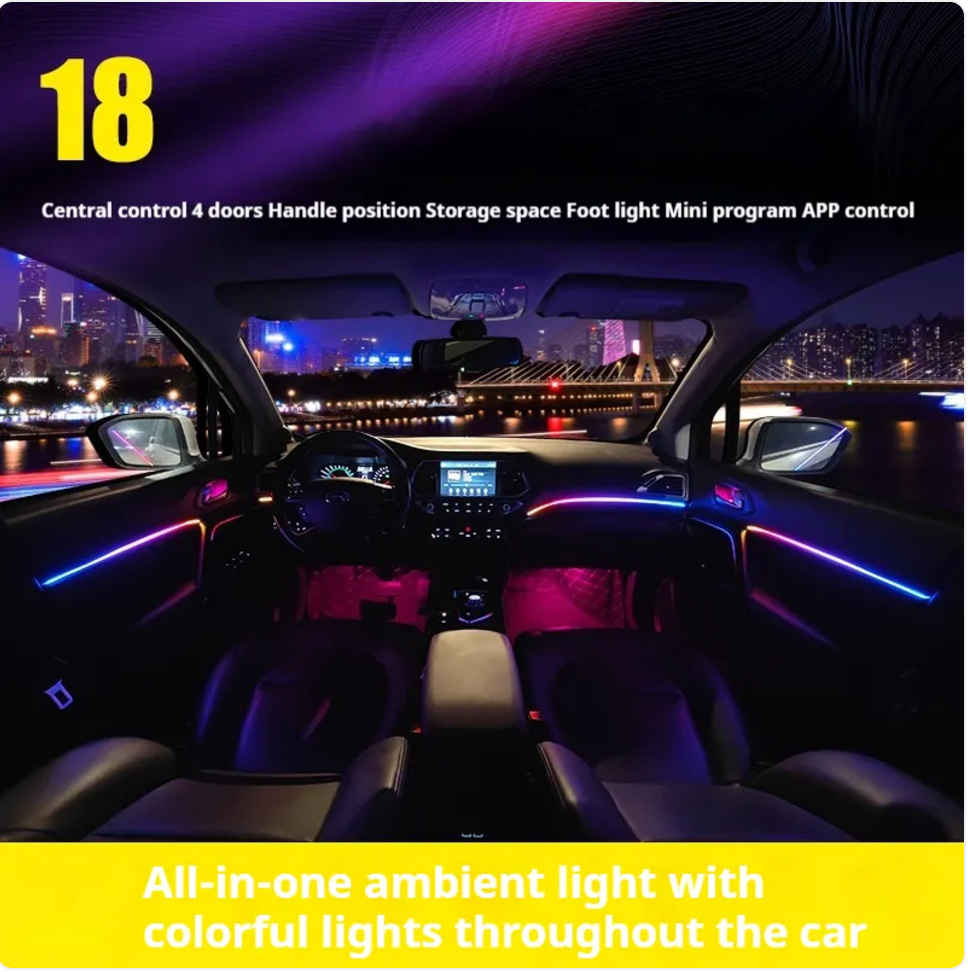 Auto Interior LED Glow Strips