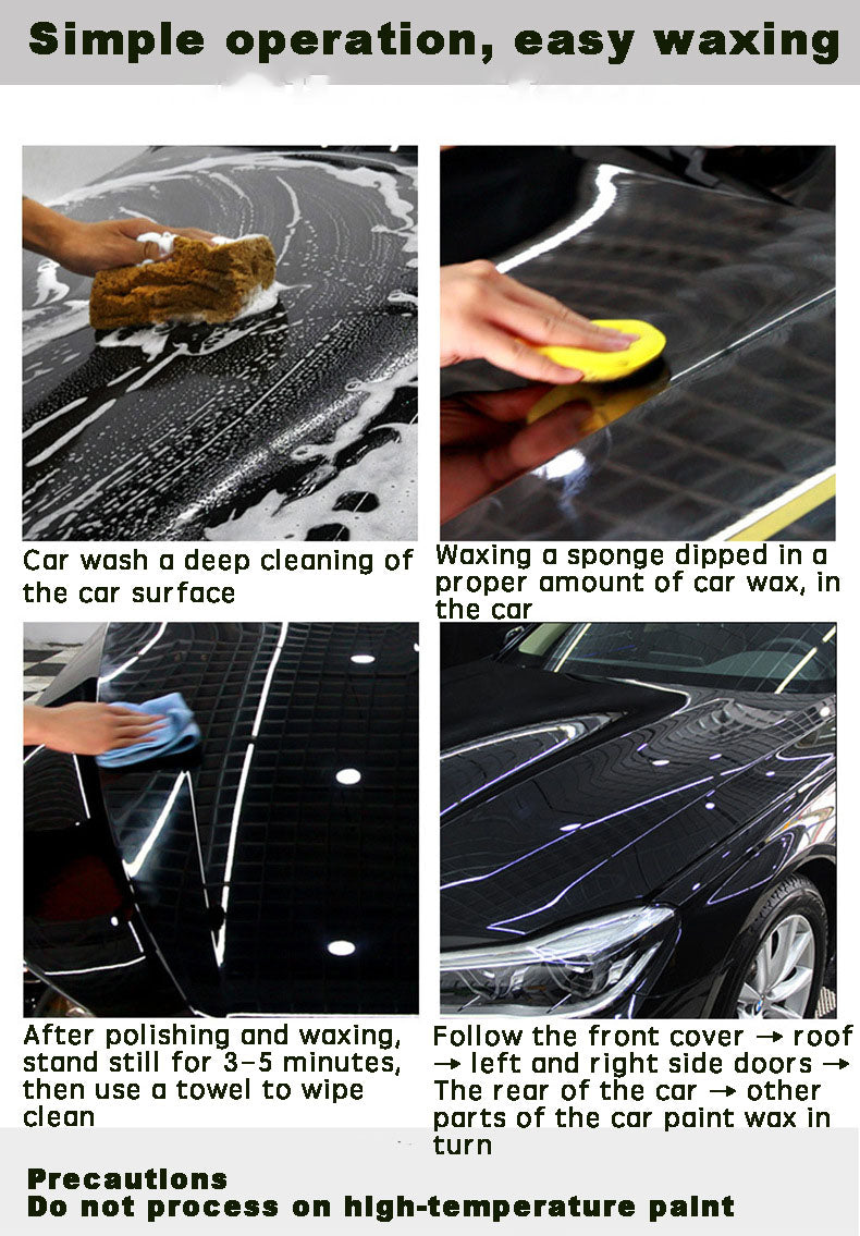 Car Paint Cosmetic Repair and Polishing Wax